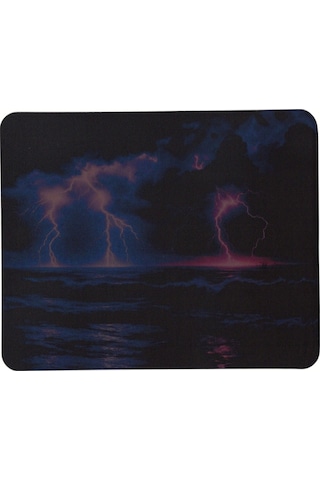 Şimşek Desenli 40x 28 Cm Gamepad Kaymaz Taban Optik Bilgisayar Oyuncu Gaming Mouse Pad Mausepad