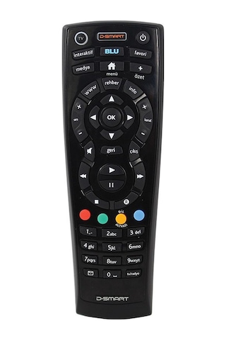 D-Smart Hd Blu Akıllı Uydu Alıcı Kumandası 122007