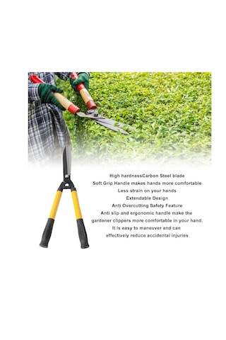 Çim Çit Kesme Dal Budama Çimen Makası 55 Cm