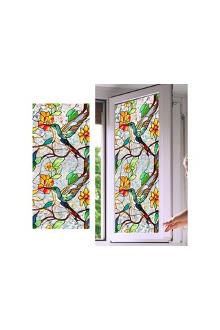 Suntek Pencere Filmi Statik Yapışkanlı Çıkartma Yatak Odası