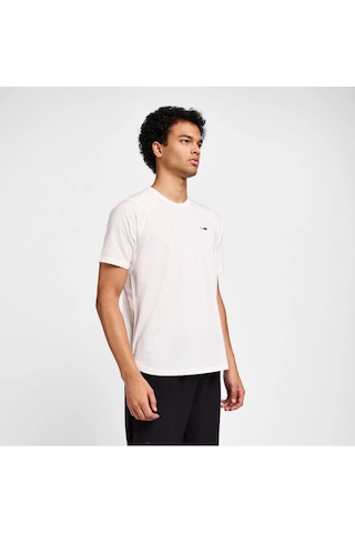 Lescon Erkek Koşu Kısa Kol T-shirt 25b-1012 25btek001012 Beyaz