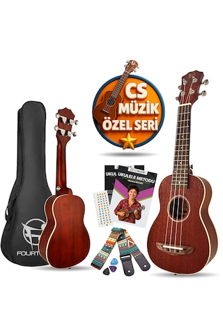 Fourtune Sydra Uks-21mn Soprano Ukulele Maun Hakiki Ağaç Soprano