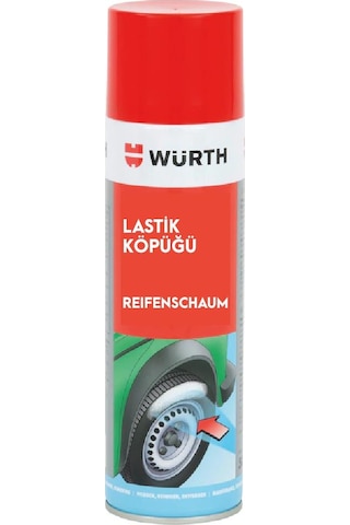 Würth Lastik Yanak Ve Tampon Parlatıcı Köpük 500 Ml