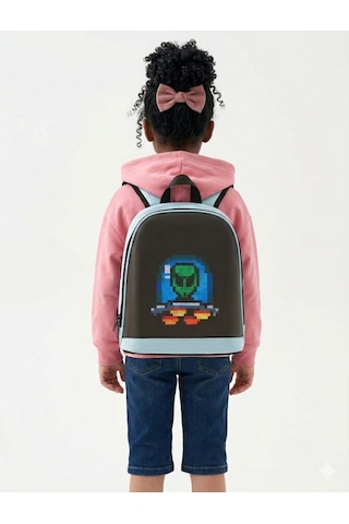 Missidea Pixelbag Mini Led Çanta Mavi Mavi