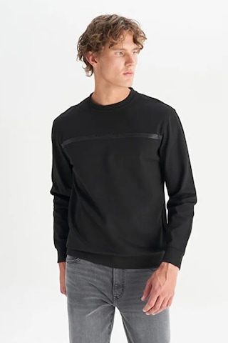 Wrangler Erkek Sweat W2520534 001 Siyah Siyah