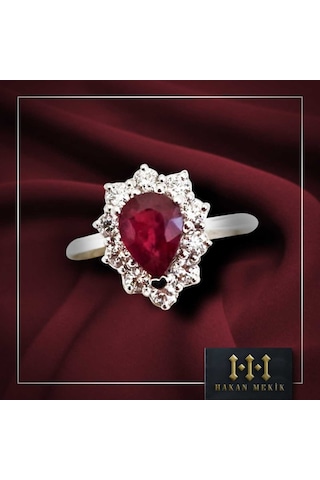 Hakan Mekik Jewelry Dream Serisi Pırlanta Yakut Yüzük Hakan Mekik Jewelry Dream Serisi Pırlanta Yakut Yüzük