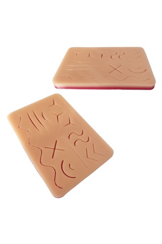 Kesik Dikiş Eğitim Seti 11x18 Cm Silikon Pedi