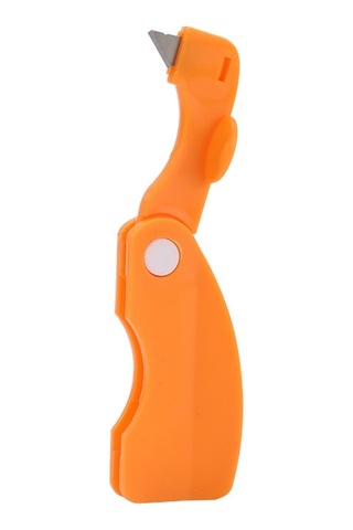 Cbtx Katlanabilir Portakal Soyucu Striptizci Soyma Bıçağı Mutfak Aleti Turuncu