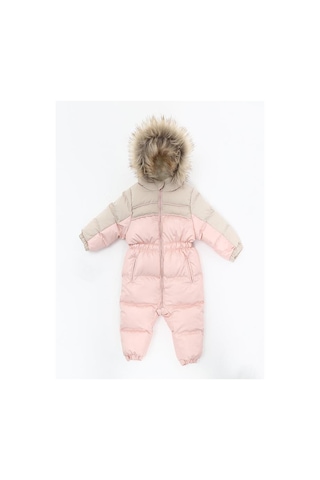 Benittokids Kız Bebek Astronot Tulum Pembe