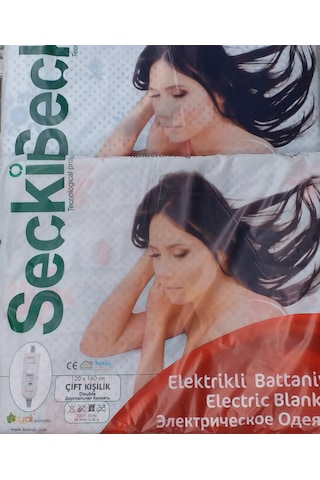 Seçkin Elektrikli Battaniye  Tek ve Çift Kişilik Tek-Yesil