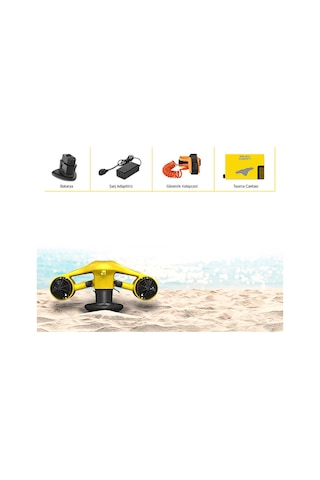 Corby M1 Elektrikli Deniz Scooter Sarı