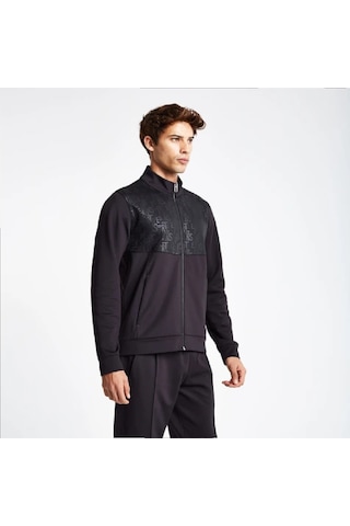Lescon Erkek Fermuarlı Sweatshirt 24n-1135 24ntel001135 Siyah