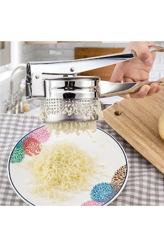 Paslanmaz Çelik Patates Ezici Büyük Hazneli Patates Ezeceği Meyve