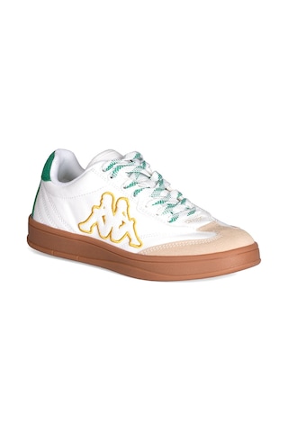 Kappa Kadın Beyaz Sneaker Whıte Green Santiago Kp-1040z Beyaz