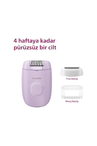 Philips Epilasyon Cihazı, Taşınabilir Kompakt Tasarım, Hassas Böl