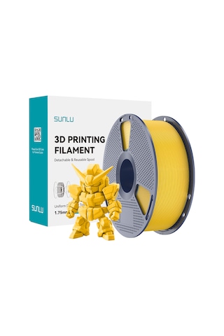 Sunlu Canlı Sarı Pla+ 2.0 Filament - 1.75mm - 1 Kg