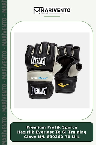 Premium Pratik Sporcu Hazırlık Everlast Tg Gl Training Glove M/l 839360-70 M-l Çok Renkli