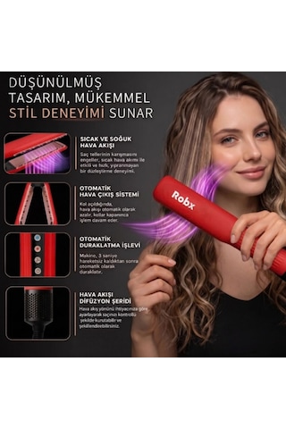 Robx Airflow Islak Ve Kuru Hava Üflemeli Saç Düzleştirici