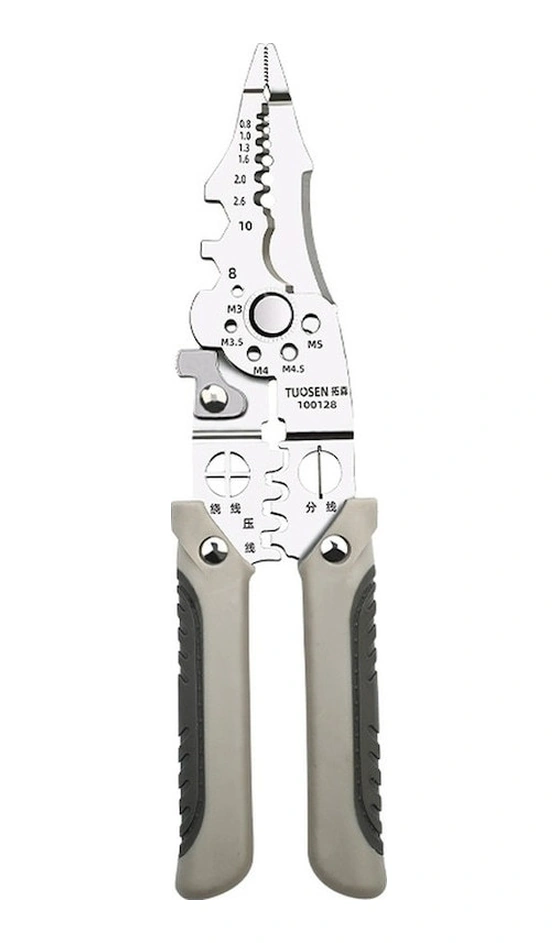 Xiyyadms Tuosen Elektrikçi İçin Çok Fonksiyonlu Tel Soğutma Pensi - 21.7x5.5x1.8 Cm