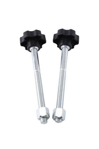 Nayomiglow Ahşap Kapı Açacağı Vida Yuvası Makinesi Aksesuarları Kelepçe Ayağı Büyük Vida 1 Çift 18x7x5cm