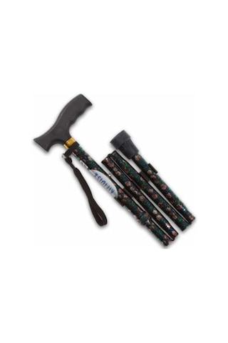 Ky927l Katlanır Baston Çiçekli M10