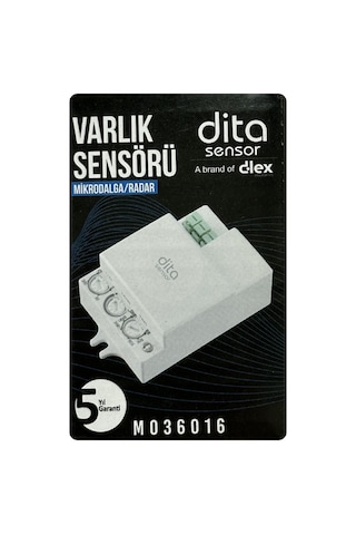 Dita Mo36016 Mikrodalga / Radar Asma Tavan İçi 360 Varlık Sensörü