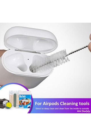Airbuds Airpodspro Telefon Apple Uyumlu iPhone Kulaklık Temizlik Kiti Çok Renkli
