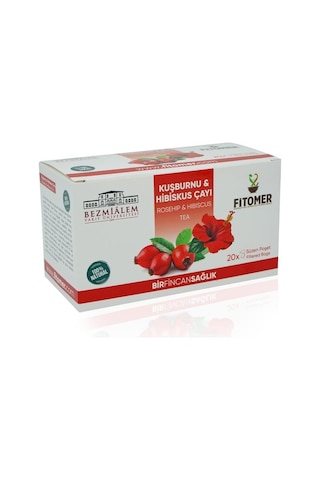 Fitomer Kuşburnu & Hibiskus Çayı 20 x 1.5 G