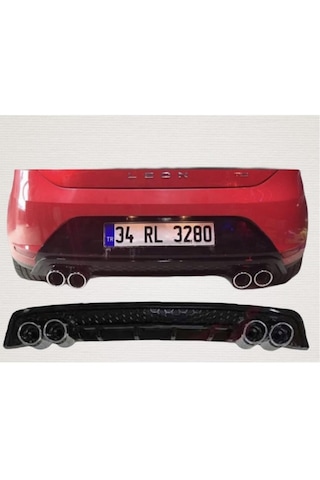 Seat Leon Siyah Difüzör