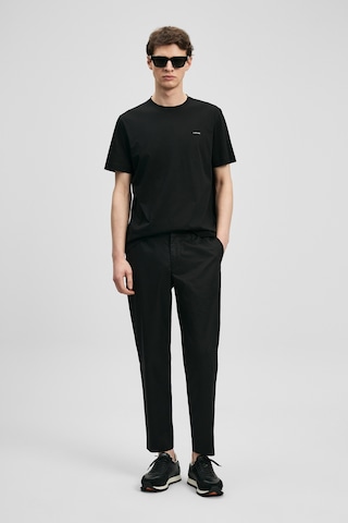 Lufian Bran Modern Grafik T- Shirt Siyah Siyah 111020321100100