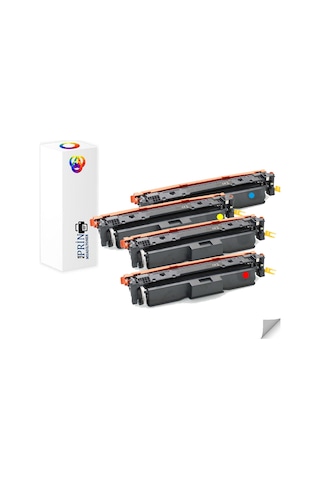 Canon Crg-069h / Canon İ-sensys Lbp673cdw Uyumlu Toneri Takım 4 Renk Chipsiz