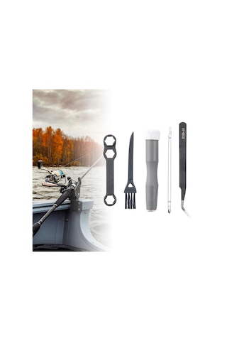 Suntek Balıkçılık Reel Alet Seti Baitcasting Reel Tuzlu Su