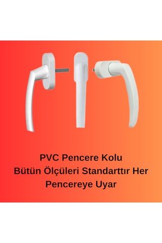 Pvc Pencere Kolu Pimapen Kolu Kaliteli Plastik 1 Adet