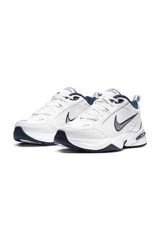 Nike Air Monarch Iv Erkek Beyaz Koşu Ayakkabısı Beyaz/lacivert