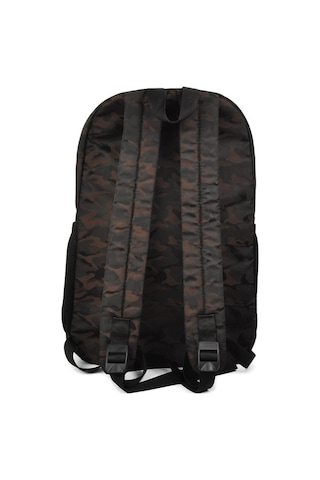 Walkway Kahve Kamuflaj Tekstil Unisex Sırt Çantası Armor Sırt Çantası Kahve Kamuflaj Kahverengi