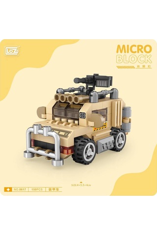 Lz8617 Loz Tank Blok Seti Mini Poşet- Life Diğer
