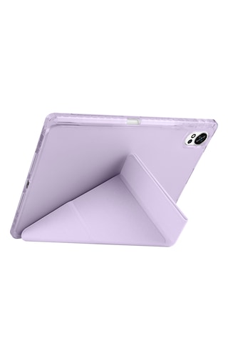 Huawei Matepad 12x Kılıf Tri Folding Kalem Bölmeli Standlı Kılıf