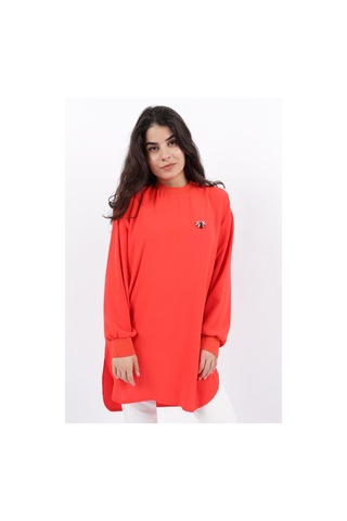 Soul By Loreen Loreen 20493-22y Kadın Tunik LOREEN-20493-R4694 Kırmızı