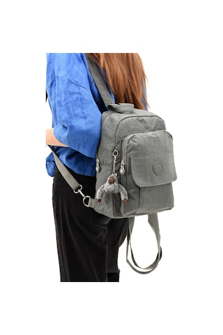 Hem Sırt Hem Göğüs Spor Genç Kadın Çantası Gri Model: 571-8d - Gri