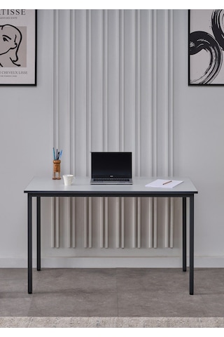 Sehpol Çalışma Masası 125x65 Cm Antrasit Gri