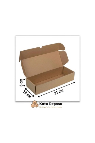 10x31x6 Cm E-ticaret Ve Kargo Kutusu 100 Adet 1 Adet