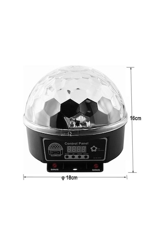 Quenlite QX-61 RGBW DMX512 Sahne Küre Led Disko Işık Sistemi