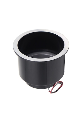 Neevoyu 12v Led Mavi Işıklı Plastik Bardak Tutucu - Araç, Bot, Yacht, Kamyonet İçin Dekoratif Ve Dayanıklı