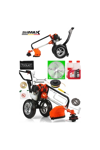 Stilmax Stmt9900 20hpx Benzinli Tekerlekli Tırpan Ot Biçme Makinesi