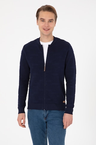U.s. Polo Assn. Erkek Lacivert Hırka Triko 50308486-vr033 Lacıvert
