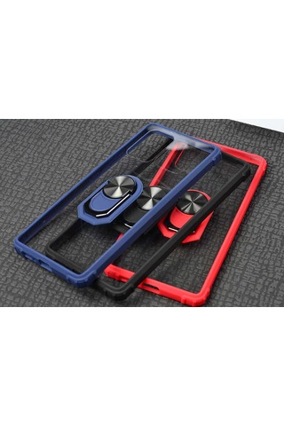 Samsung Uyumlu Galaxy A91 S10 Lite Kılıf Zore Mola Kapak Kırmızı