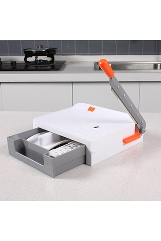 Homyl Sebze Dilimleyici El Koruma Manuel Yemek Hazırlığı Beyaz