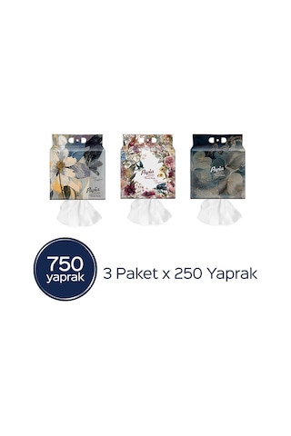 Papia Home Asmalı Havlu 750 Yaprak 3 Paketx250 Yaprak 01332105