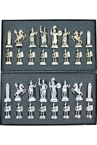 Satranç Taşı İsteyene Gifthome Orta Boy Metal Yunan Fi