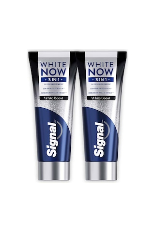 Signal White Now Diş Macunu 3 İn 1 White Boost 75 Ml X2
